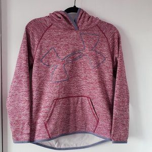 Girl's Under Armour Fleece Logo Hoodie